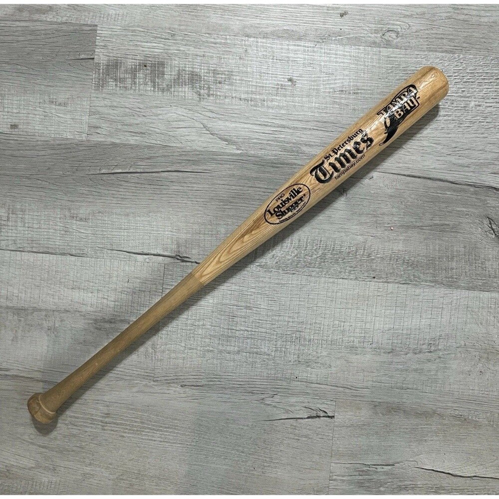Louisville Slugger Pro Stock Vintage Tampa Bay Rays 30" Wood Bat EUC